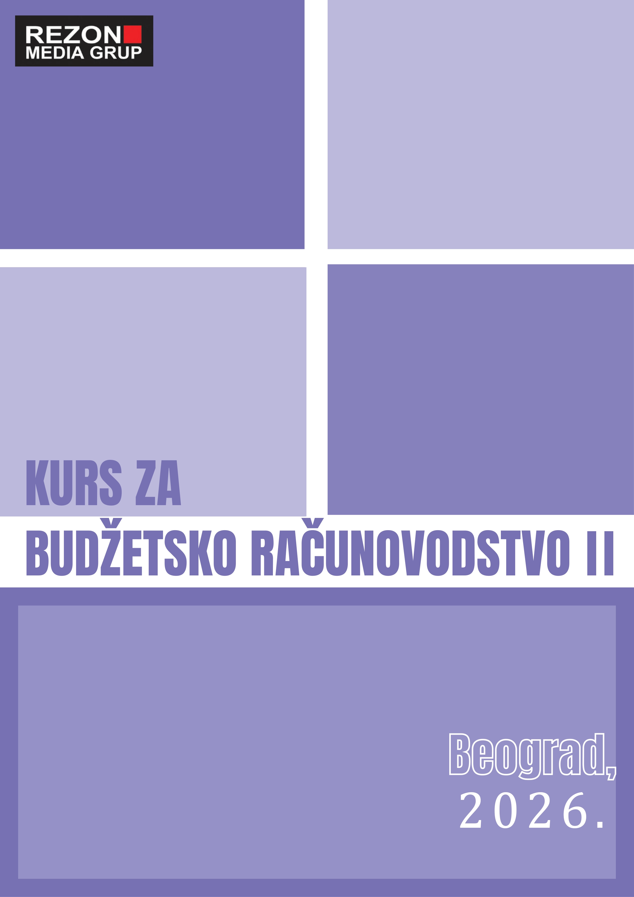 Budžetsko računovodstvo II – stručni priručnik